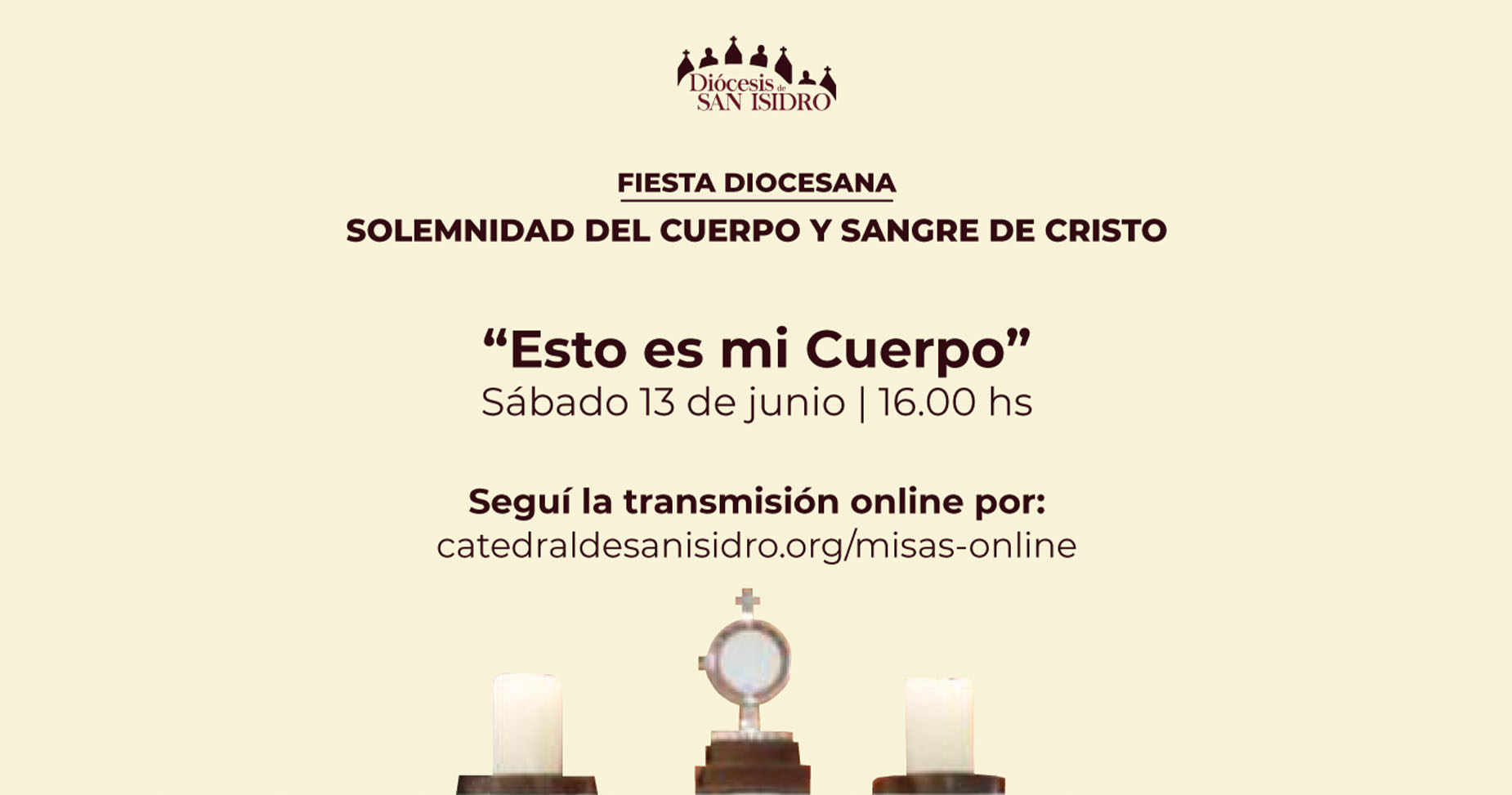 Fiesta Diocesana - Cuerpo y Sangre de Cristo